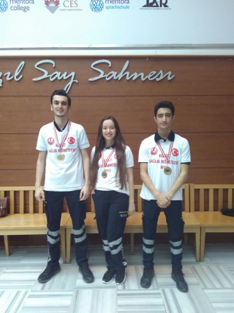 Kelkit Sağlık Hizmetleri MYO Üniralli’de birinci oldu 5