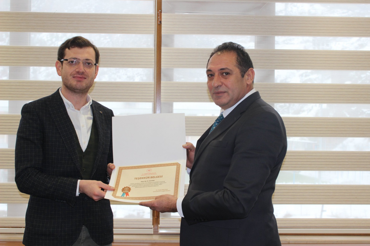 Başhekim Atay veda etti 2