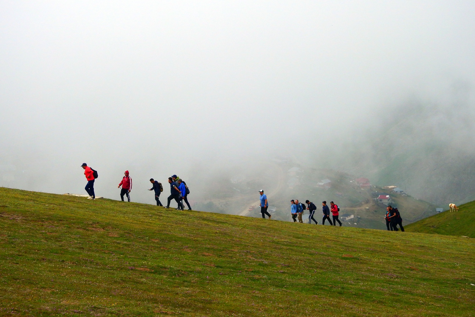Gümüşhaneli dağcılar Kadırga Yaylasına çıkarma yaptı 17