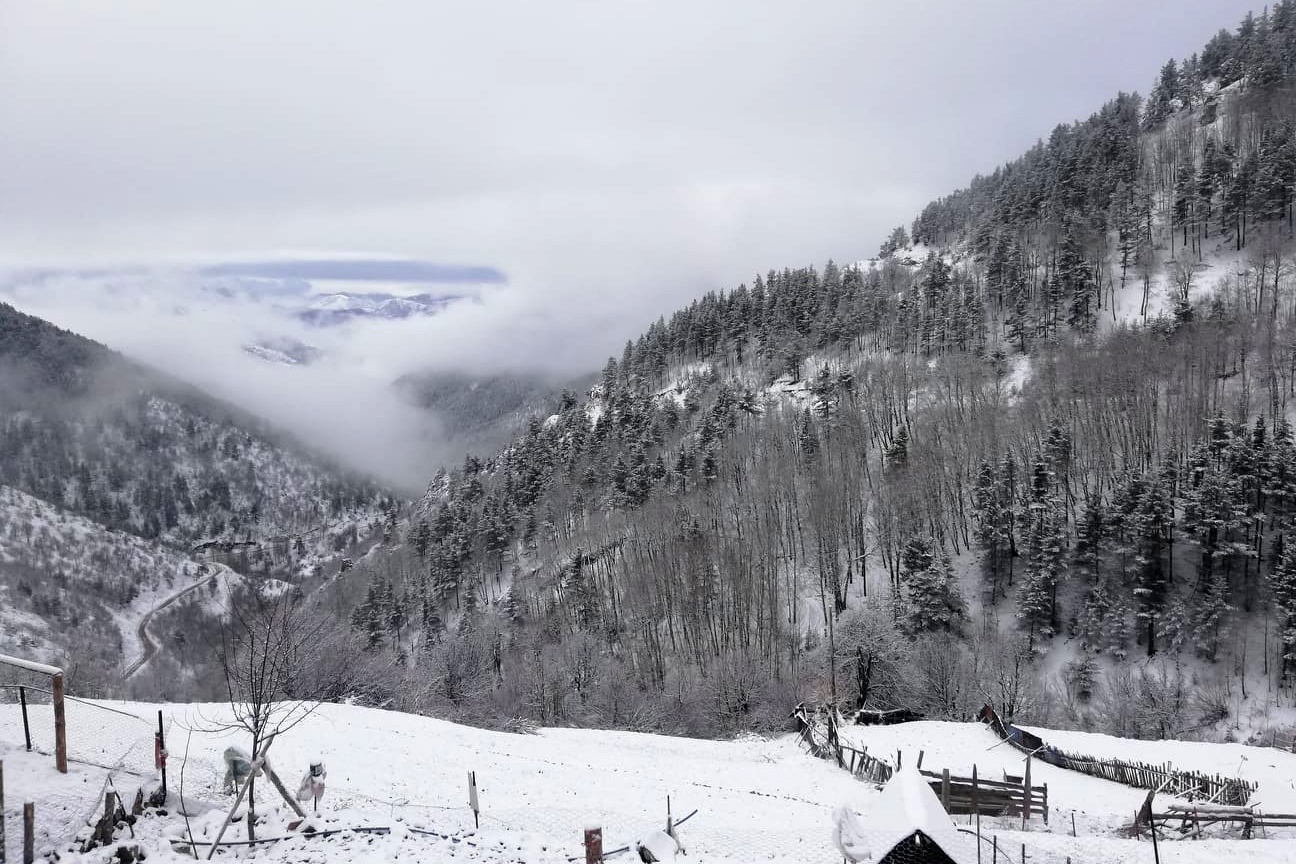 Gümüşhane 21 Nisan'da beyaza büründü 2