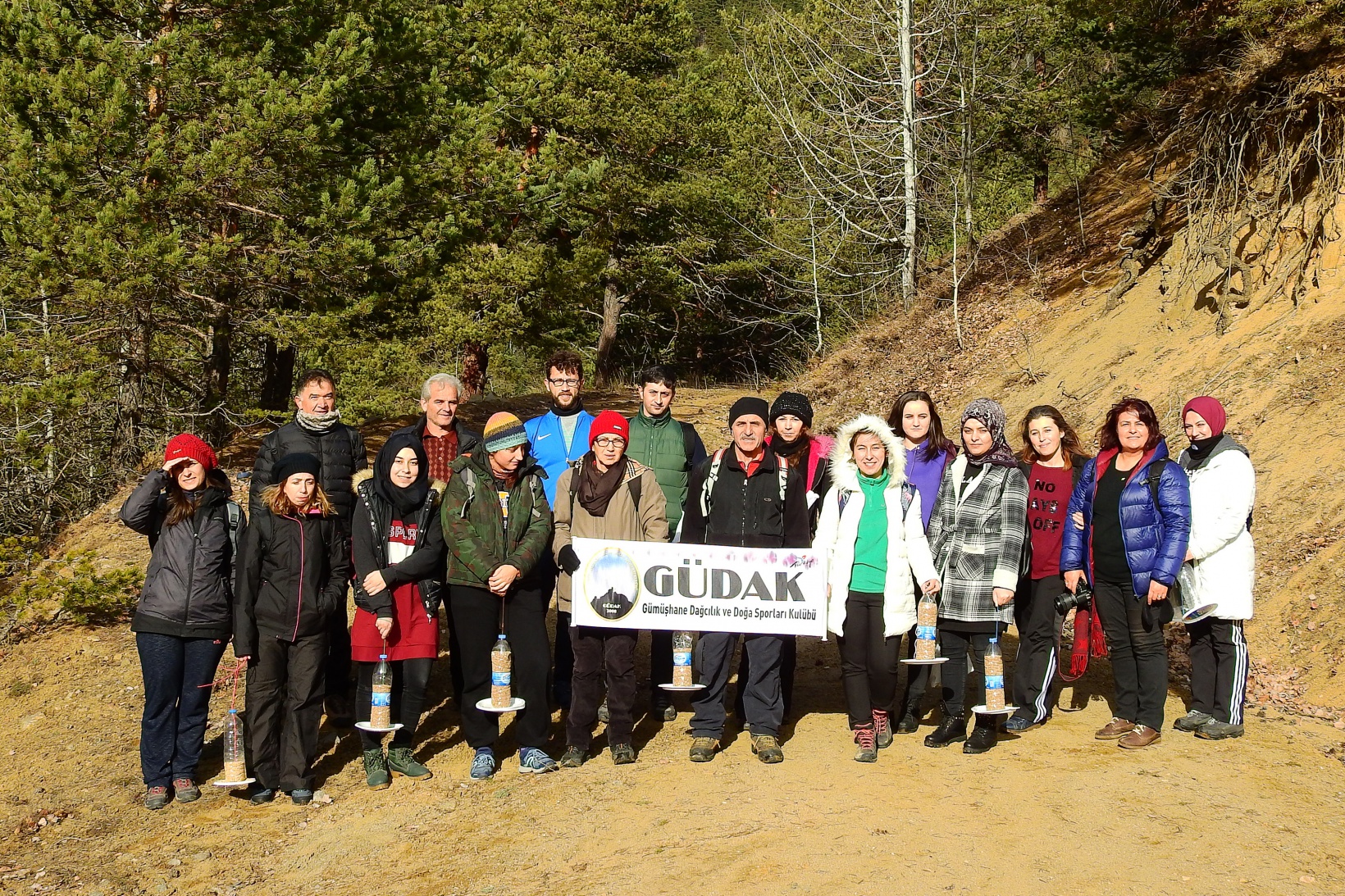 Gümüşhaneli dağcılar Sarıkamış Şehitleri için yürüdü 7