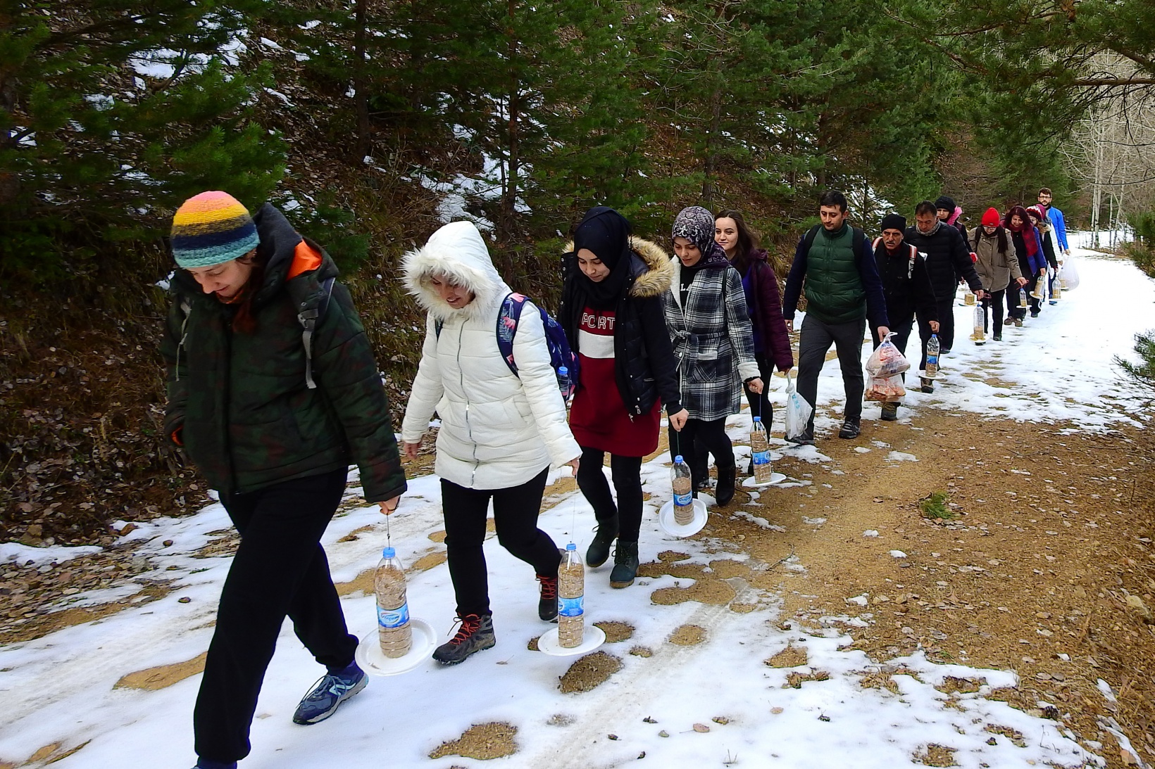 Gümüşhaneli dağcılar Sarıkamış Şehitleri için yürüdü 2