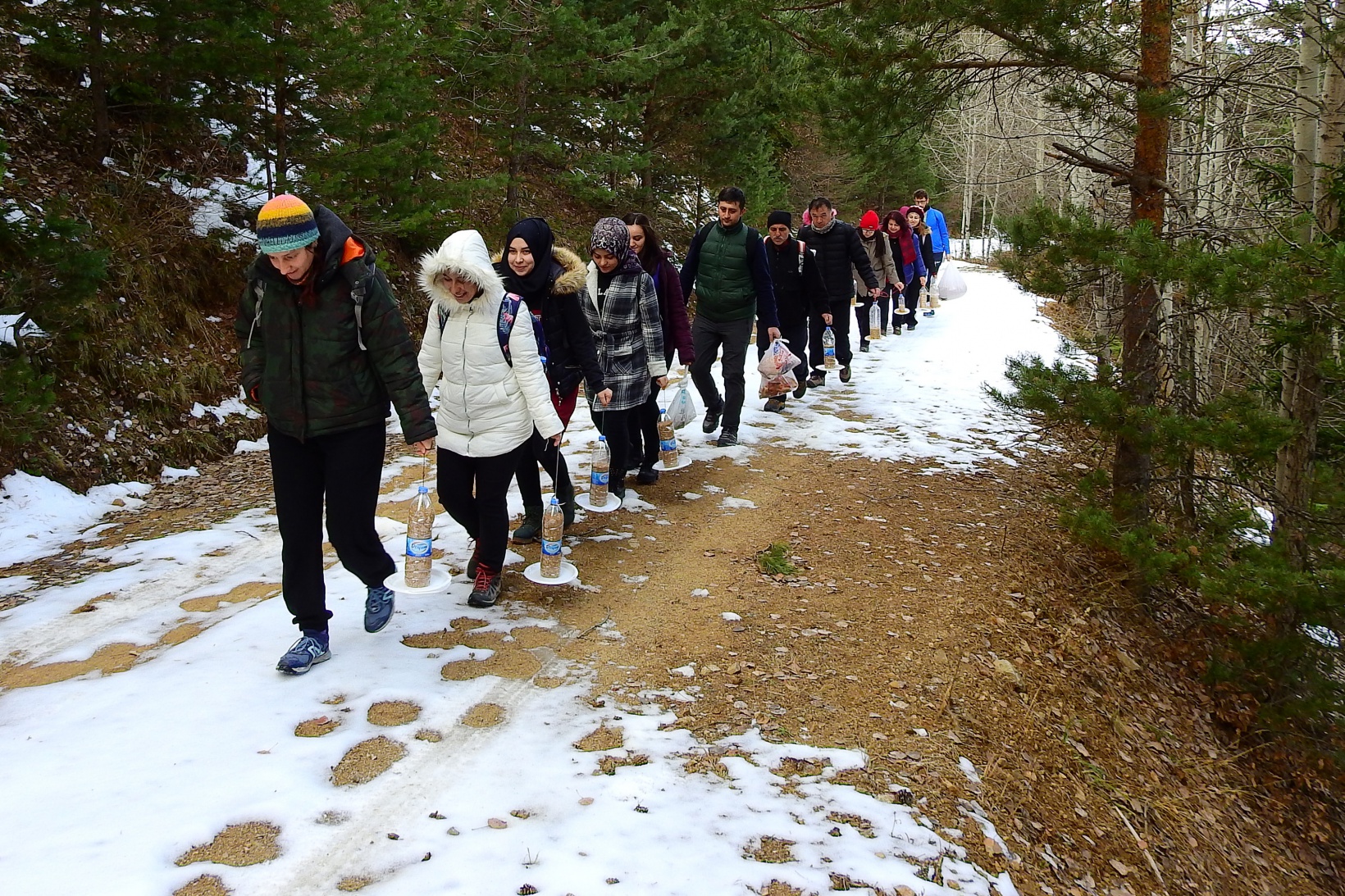 Gümüşhaneli dağcılar Sarıkamış Şehitleri için yürüdü 13