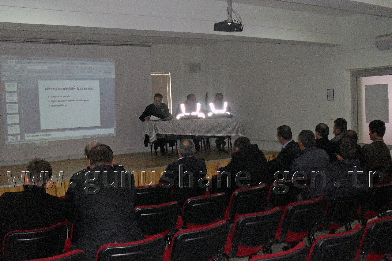 Torul'da Servis Şoförlerine Eğitim 2