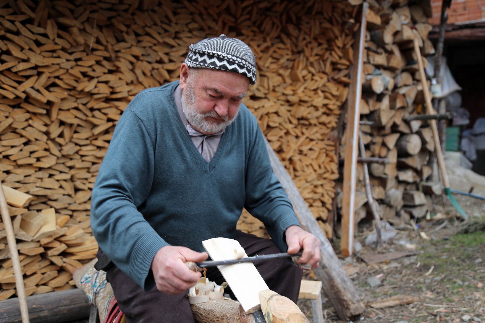 Yoğurda tat veren "Külek" geleneği sürdürülüyor 8