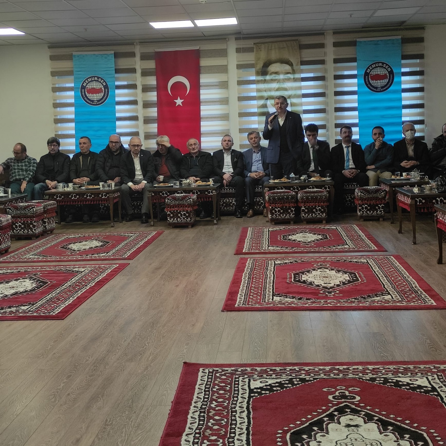 Gündoğdu, memleketinde Memur-Sen ailesiyle buluştu 4