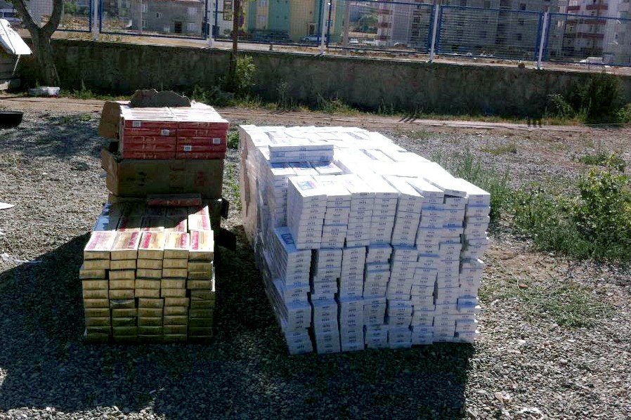 Gümüşhane'de 33 bin Paket Kaçak Sigara 2