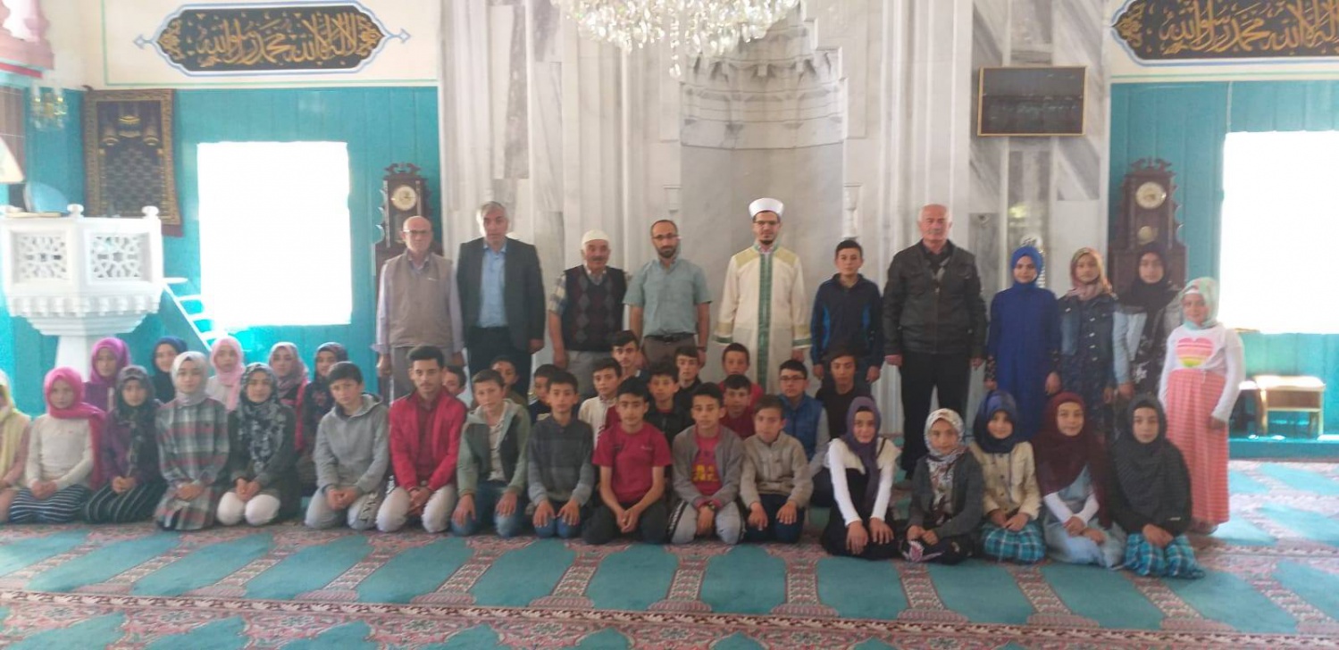 Şiran’da cami-çocuk buluşması etkinliği düzenlendi 1