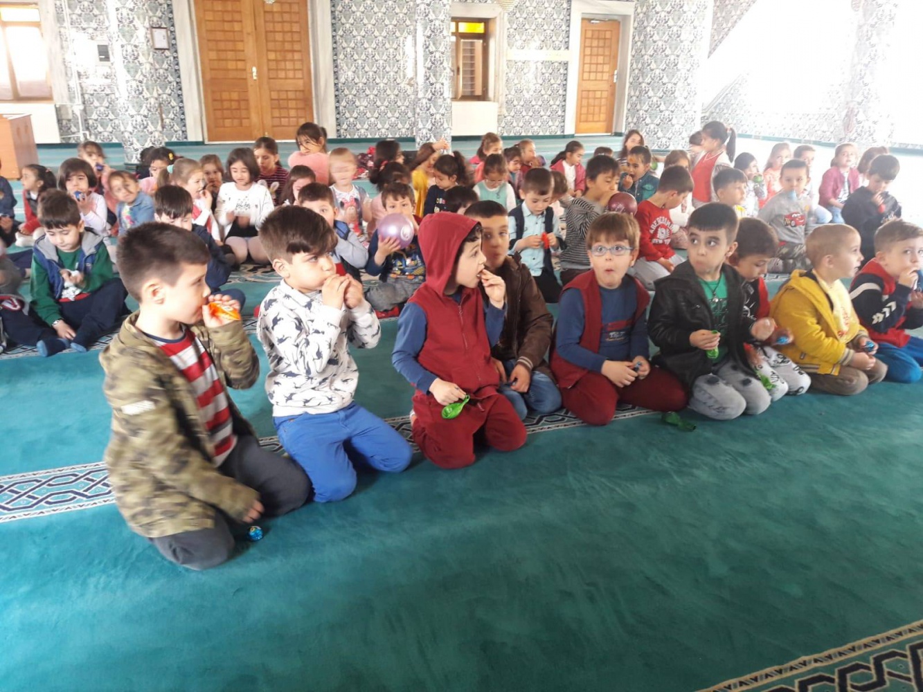 Şiran’da cami-çocuk buluşması etkinliği düzenlendi 5