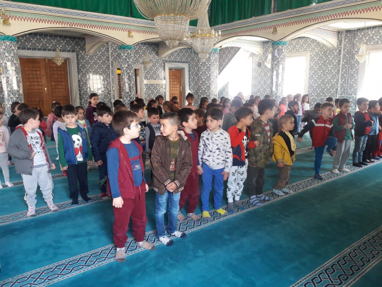 Şiran’da cami-çocuk buluşması etkinliği düzenlendi 8