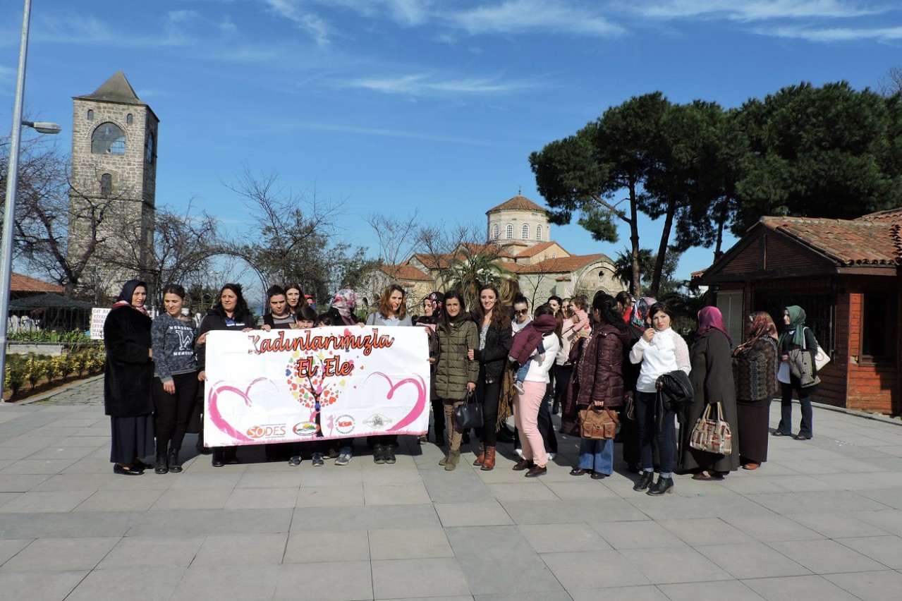 Torul’da ‘Kadınlarımızla el ele’ projesi sona erdi 6