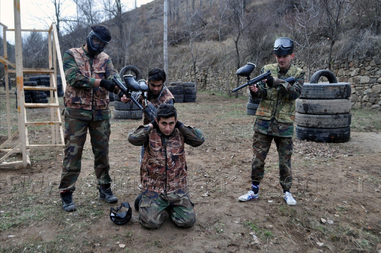 Gümüşhane'de Paintball Heyecanı Başladı 6