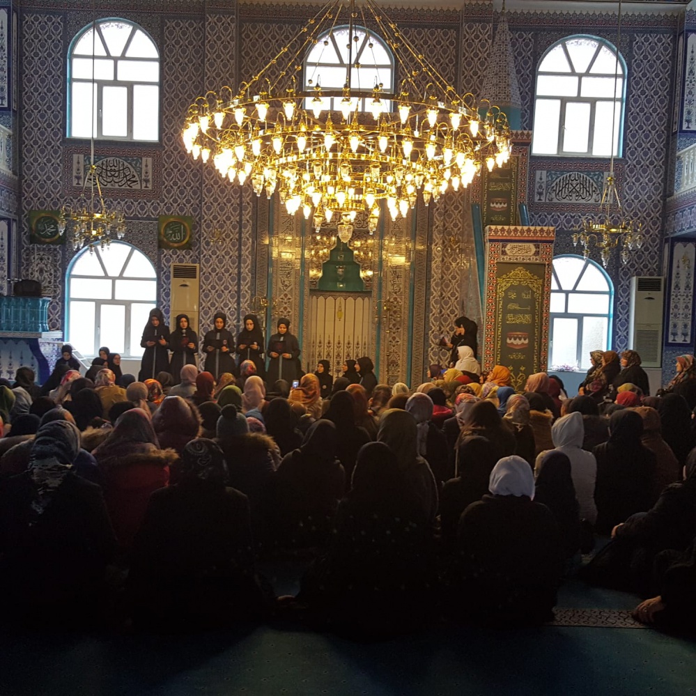 Bayanlara özel Mevlid programı 2