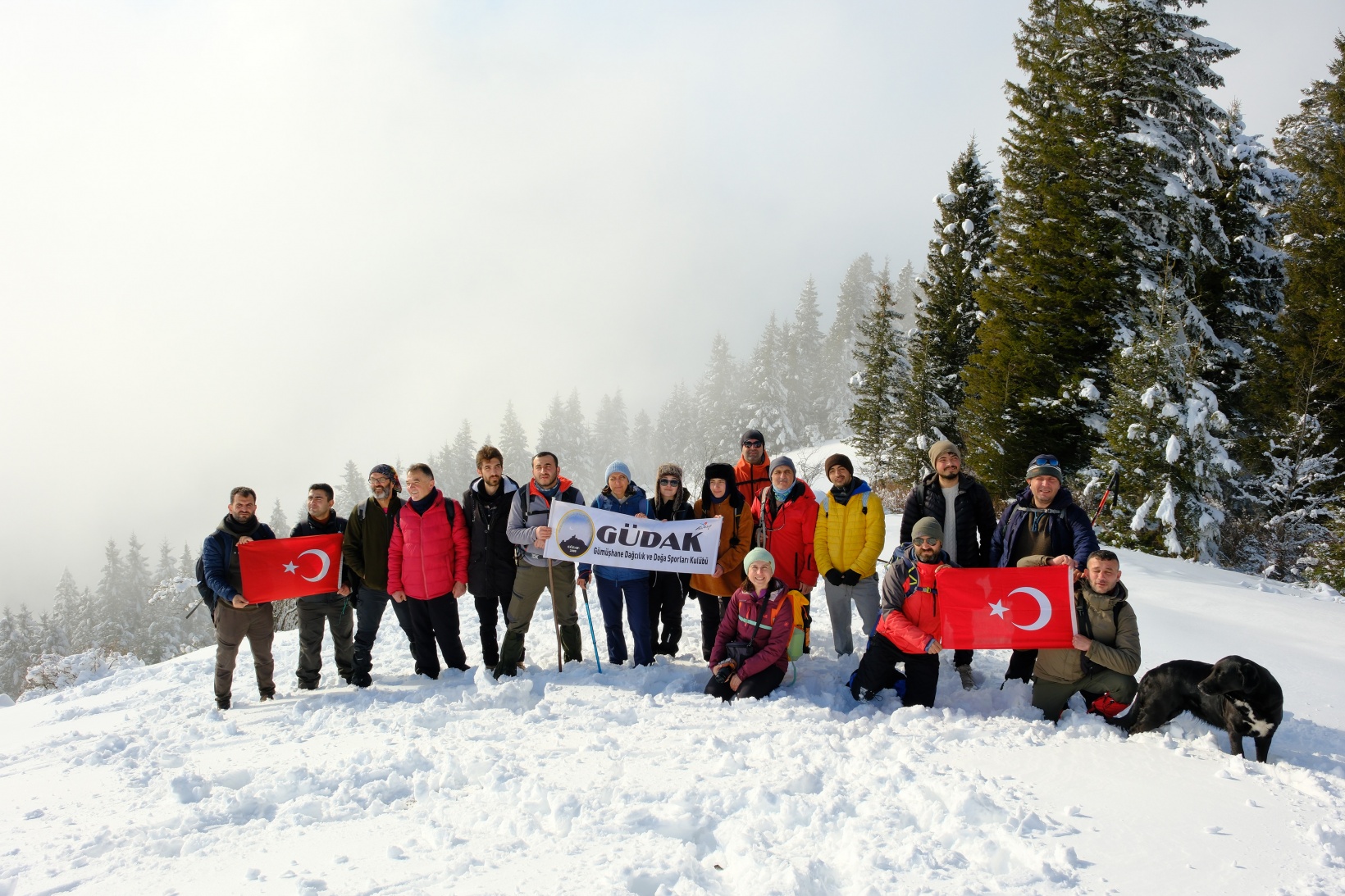 Tohtamur Yaylasında masalsı kış yürüyüşü 10