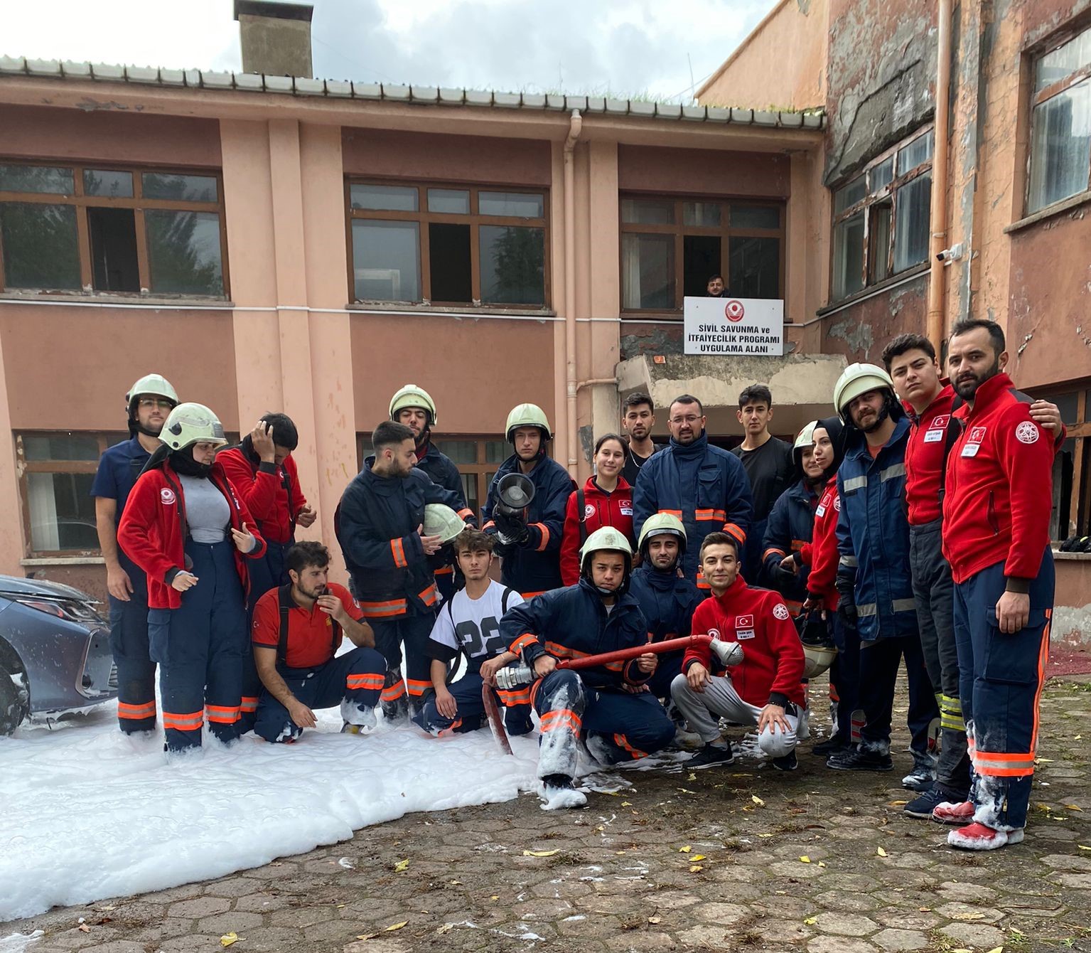 Kürtün MYO’da sivil savunma ve yangın tatbikatı 1