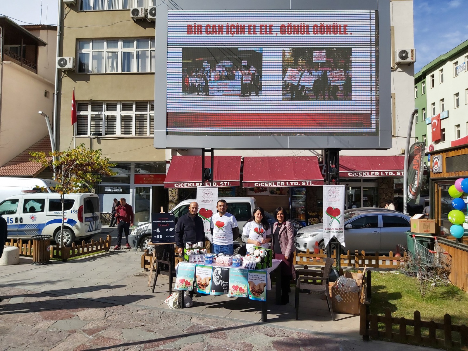 Gümüşhane Devlet Hastanesi organ bağışı standı açtı 9