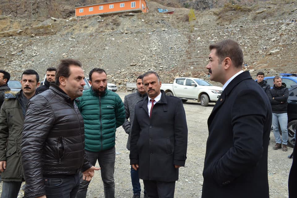 Kaymakam Karakaş, alabalık hasadına katıldı 2