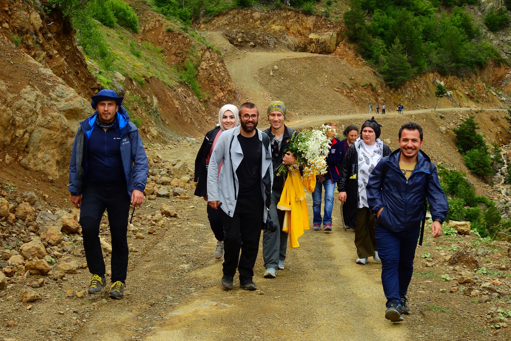 Gümüşhaneli dağcılar Kadırga Yaylasına çıkarma yaptı 13