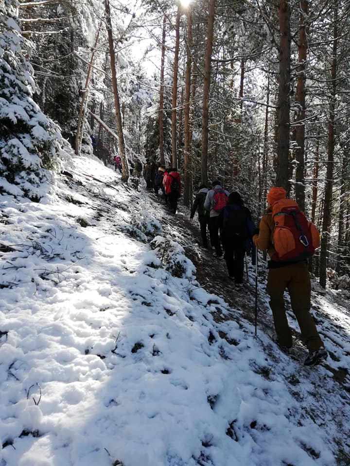 Gümüşhaneli dağcılar Zigana’da sonbahar ve kışı bir arada yaşadı 2