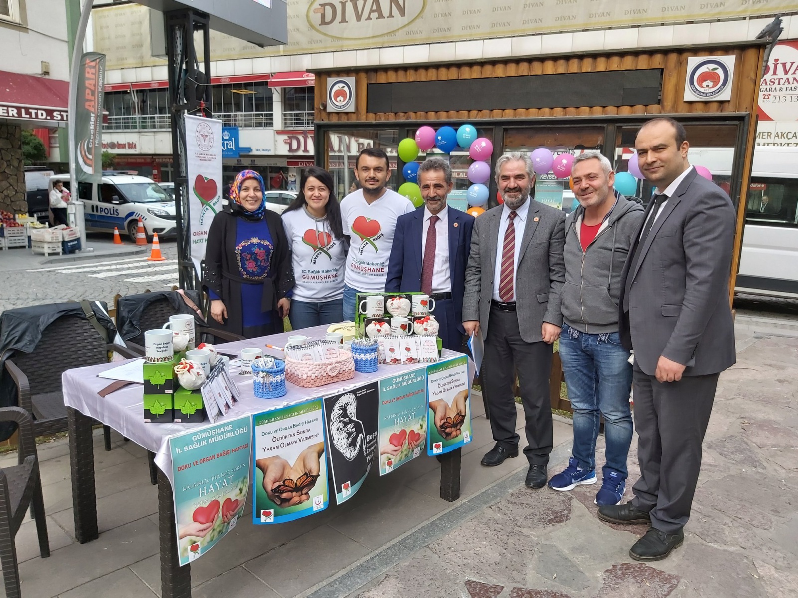 Gümüşhane Devlet Hastanesi organ bağışı standı açtı 1