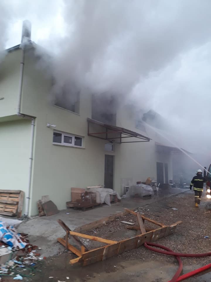 Organize Sanayi’de yangın 18