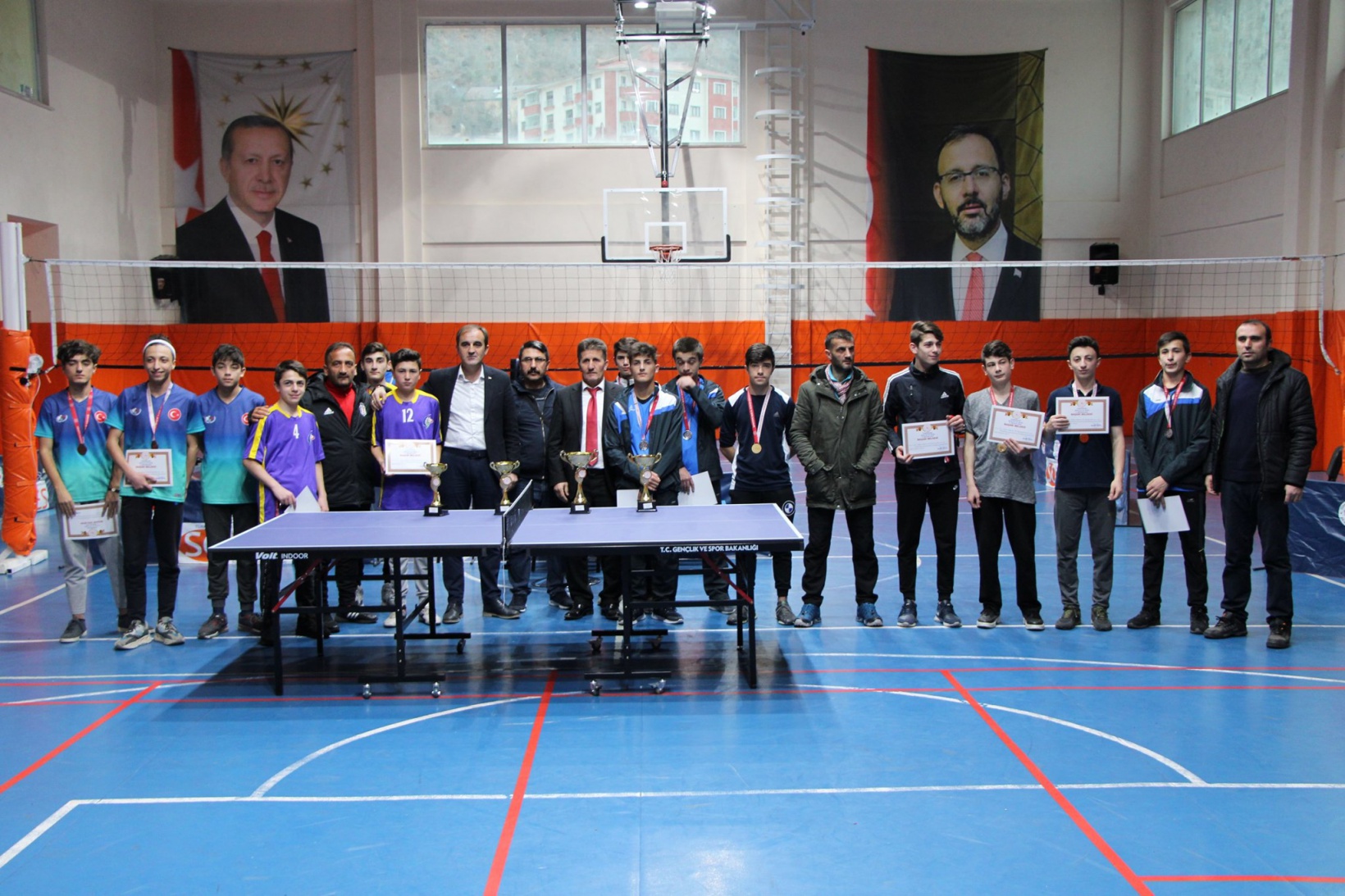 Masatenisi müsabakaları sona erdi 2