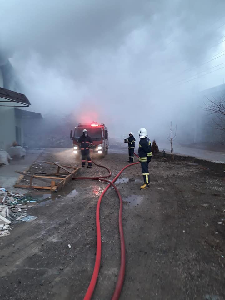 Organize Sanayi’de yangın 12