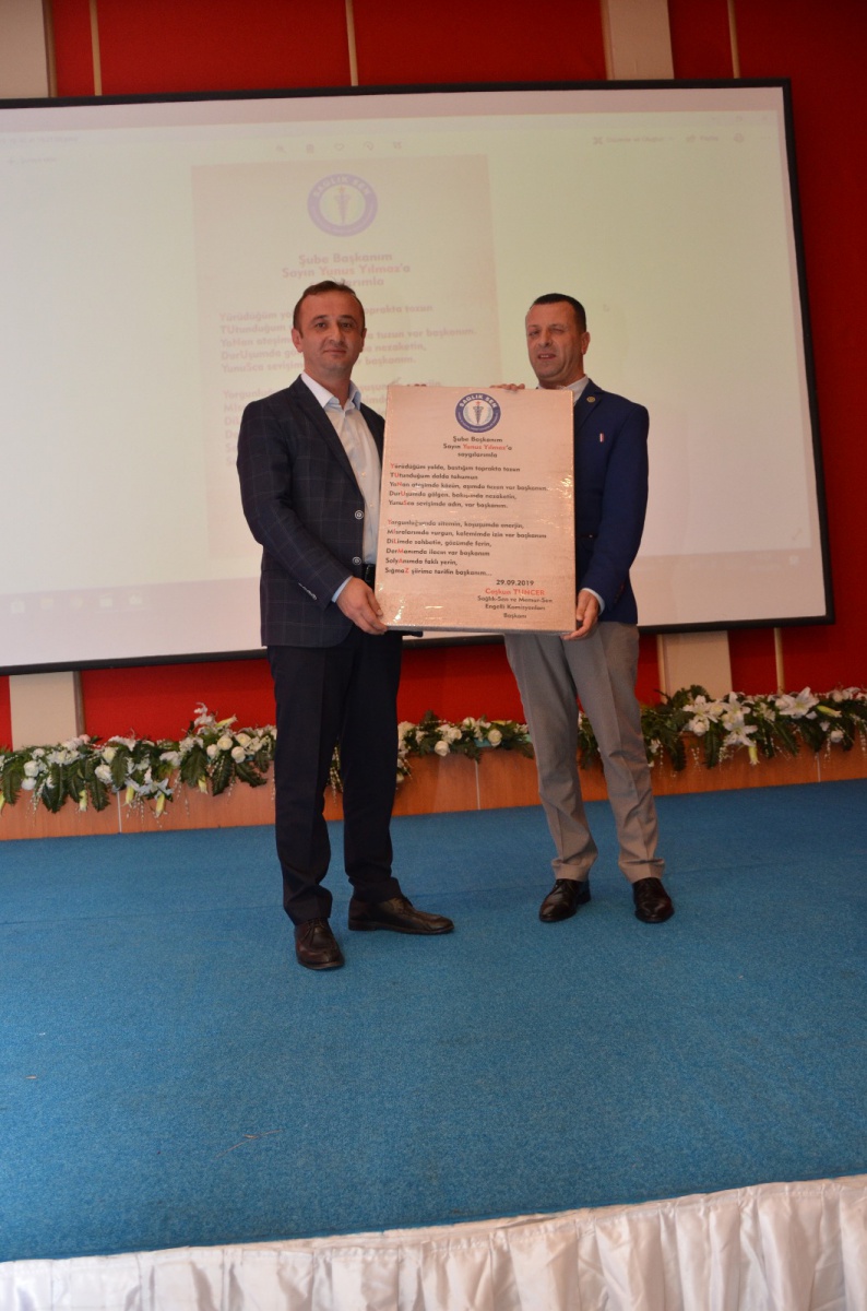 Sağlık-Sen’den Yunus Yılmaz’a veda gecesi 14