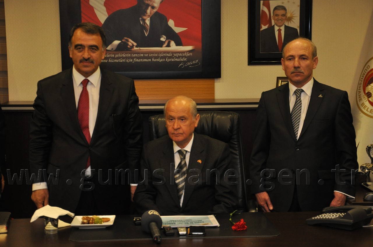 MHP Lideri Devlet Bahçeli Gümüşhane'de 25