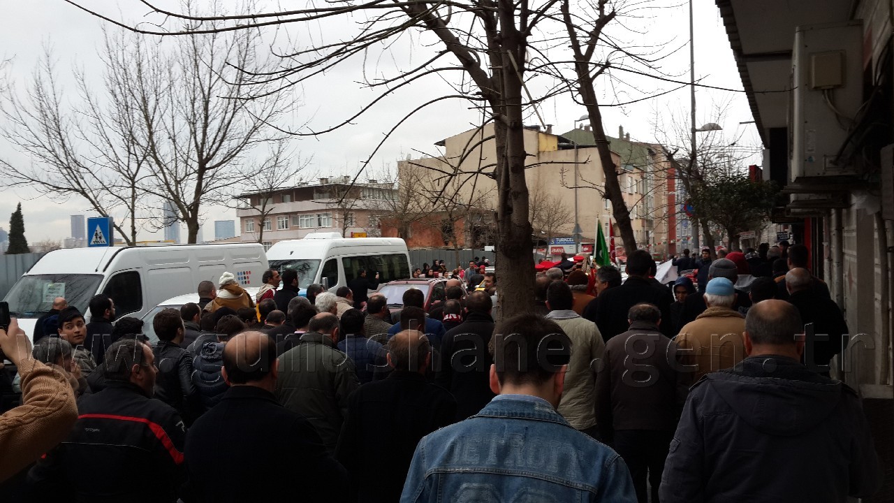 İstanbul’da Şehitlere Saygı Yürüyüşü Yapıldı 4