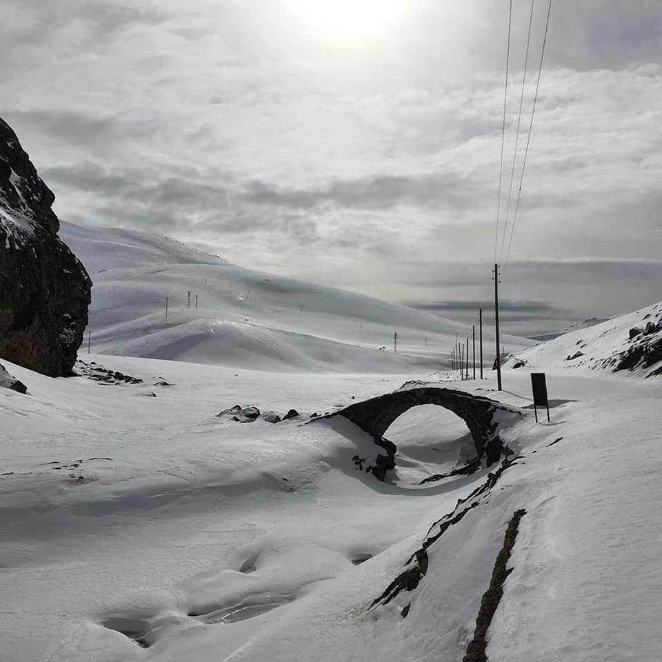 Taşköprü yaylasında kış güzelliği 1