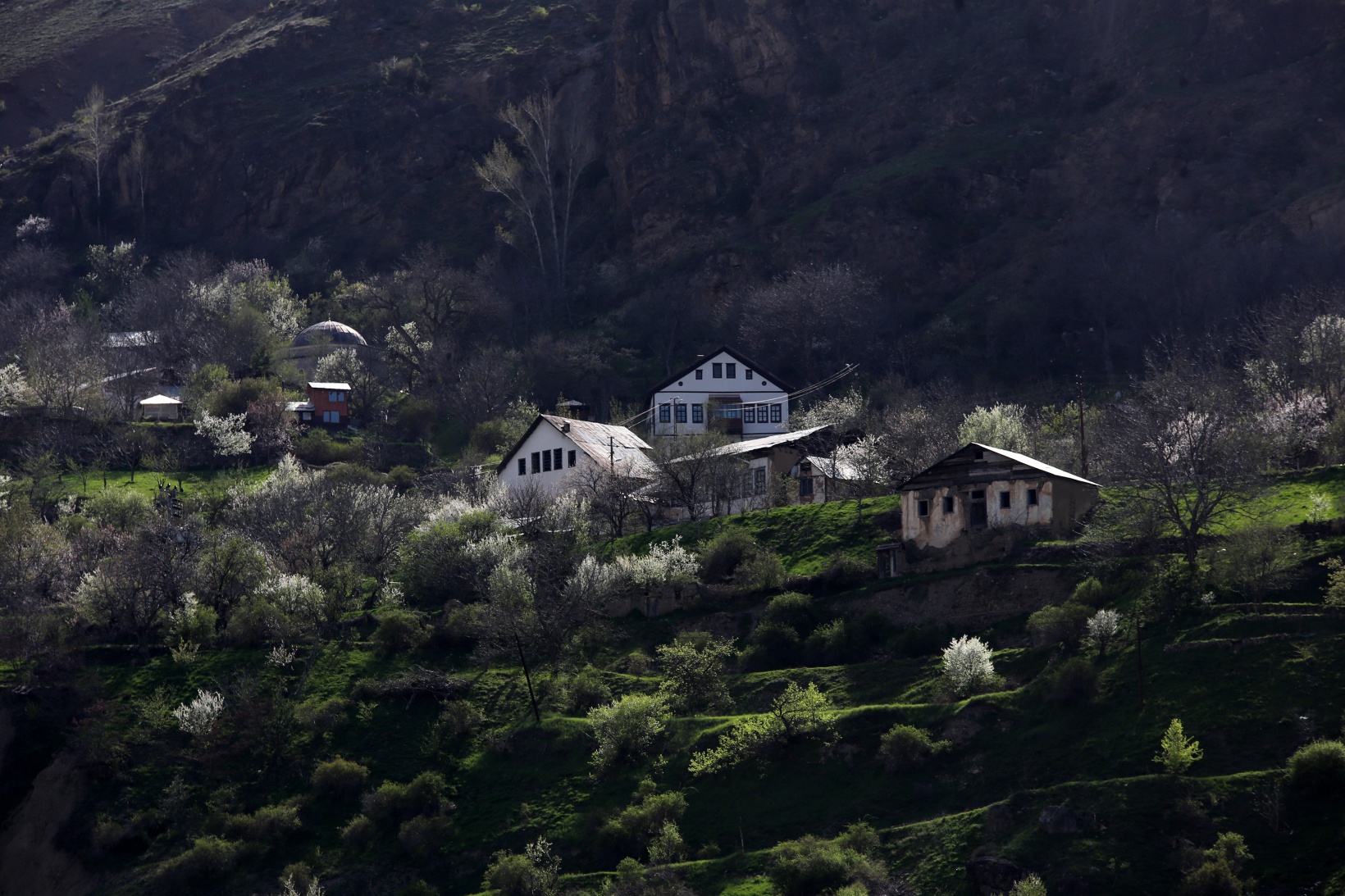 Tarihi mahalle bahar renklerine büründü, görsel şölen oluştu 6