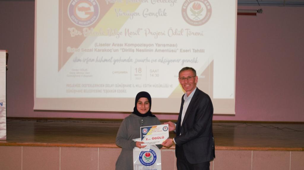 Bir Bilenle Bilge Nesil projesinde ödüller sahiplerini buldu 8