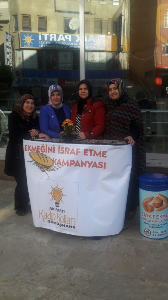 AK kadınlardan ekmek kampanyası 2