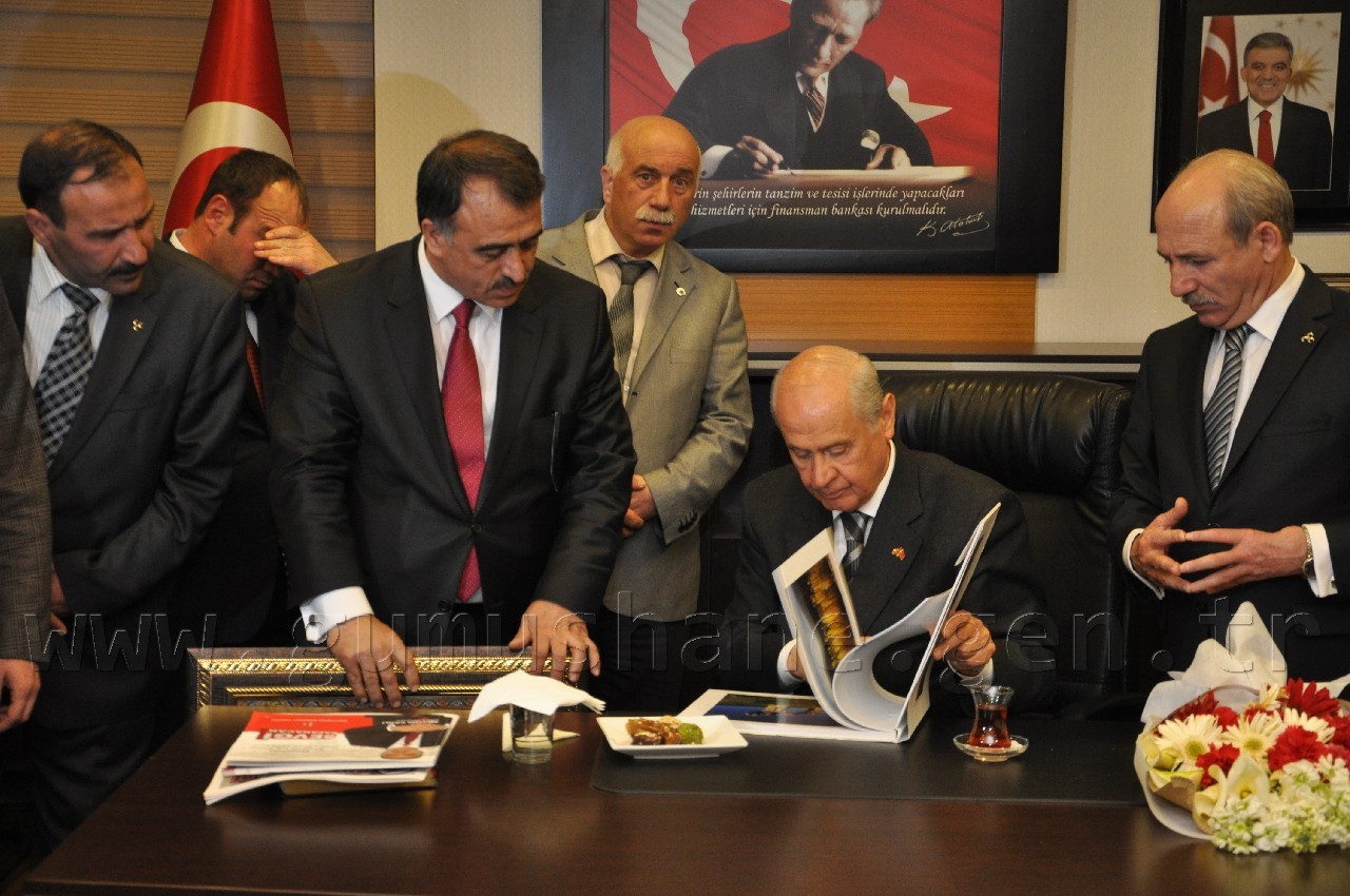 MHP Lideri Devlet Bahçeli Gümüşhane'de 26