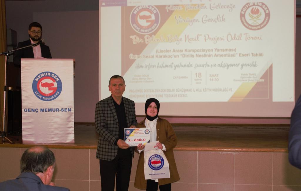 Bir Bilenle Bilge Nesil projesinde ödüller sahiplerini buldu 10