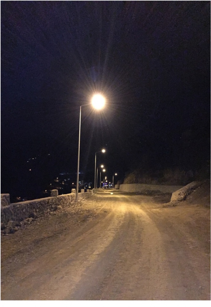 Süleymaniye Mahallesi yolu aydınlatıldı 7