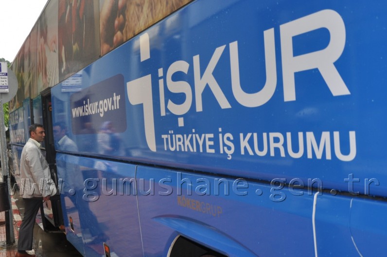 İŞKUR Tanıtım Otobüsü Gümüşhane'de 4