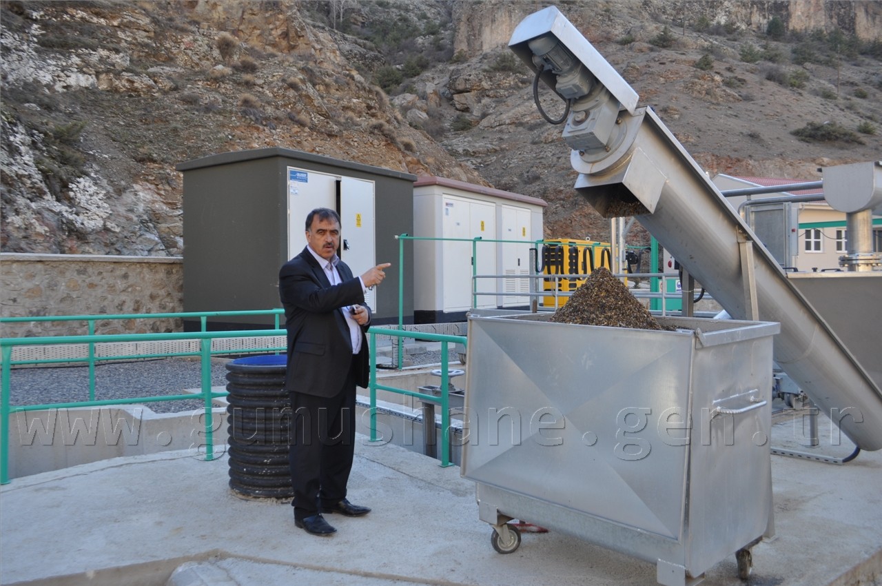 Gümüşhane'de Atık Su Arıtma Tesisi Hizmete Girdi 1