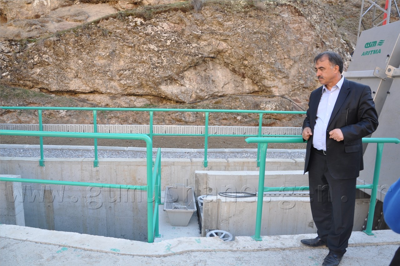 Gümüşhane'de Atık Su Arıtma Tesisi Hizmete Girdi 3