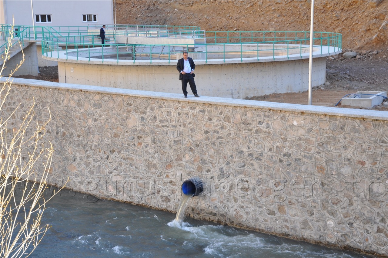 Gümüşhane'de Atık Su Arıtma Tesisi Hizmete Girdi 4