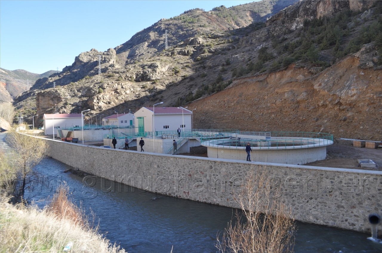 Gümüşhane'de Atık Su Arıtma Tesisi Hizmete Girdi 5
