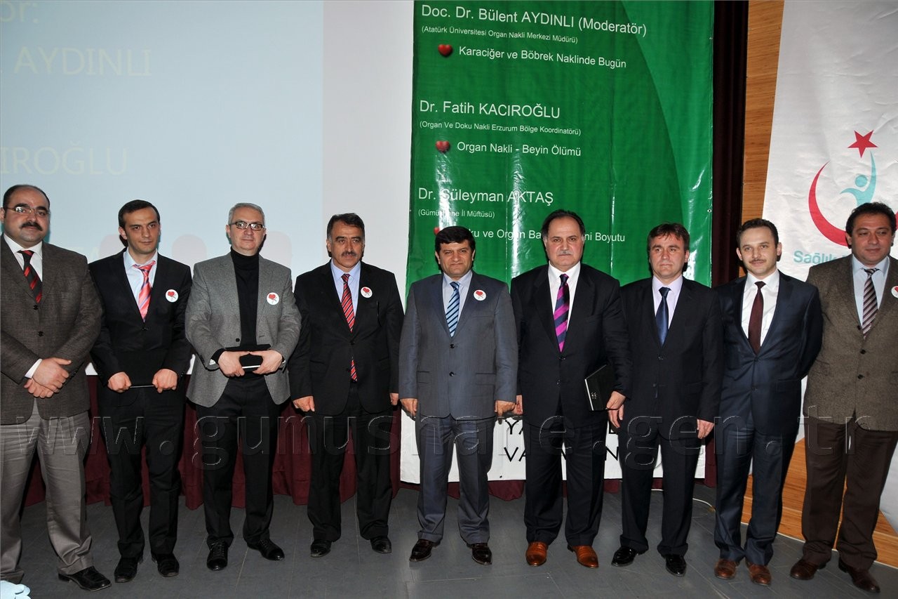 Organ ve Doku Nakli Gümüşhane'de Masaya Yatırıldı 7