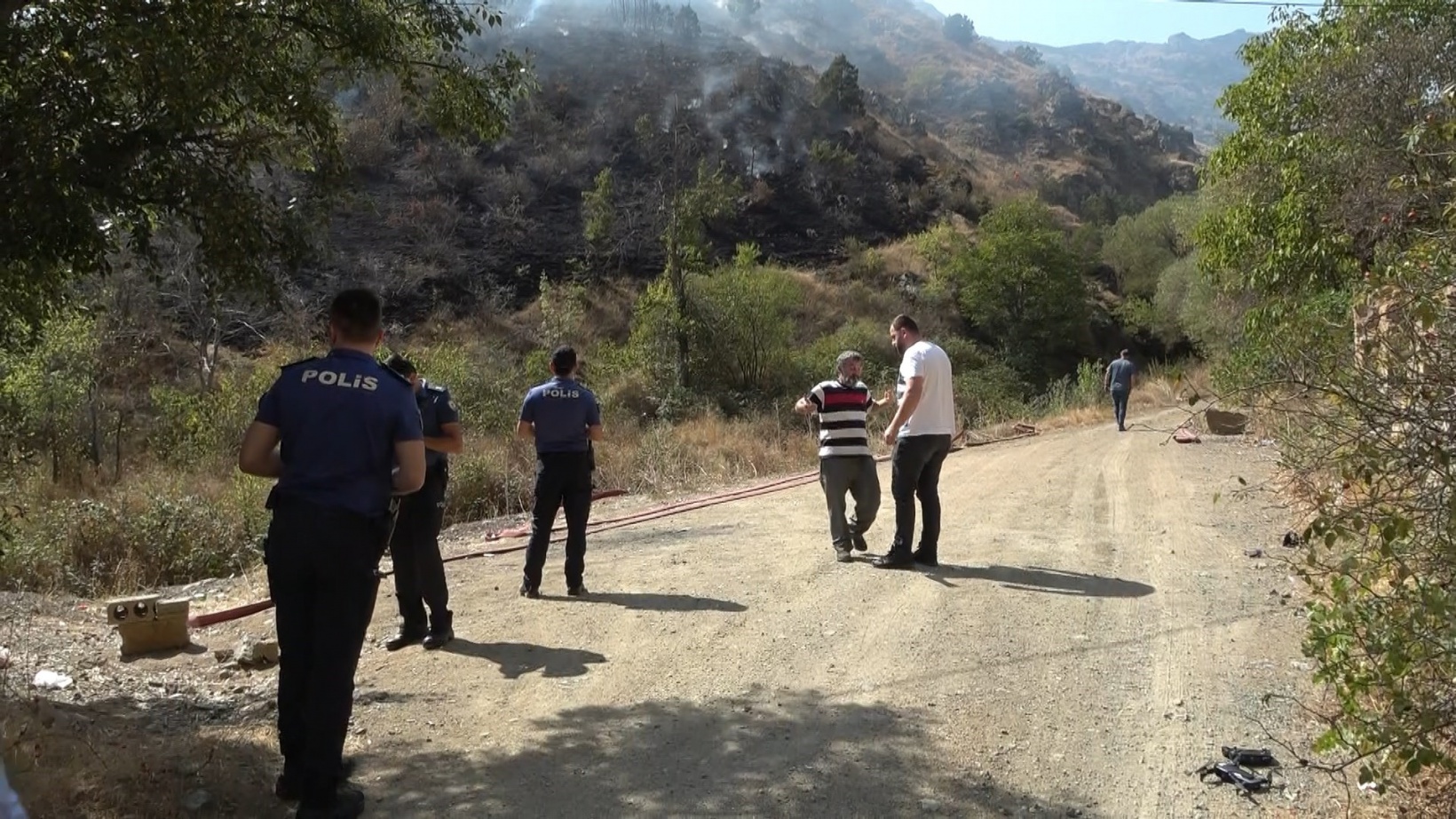 Gümüşhane’de örtü yangını: 2 hektarlık alan küle döndü  12