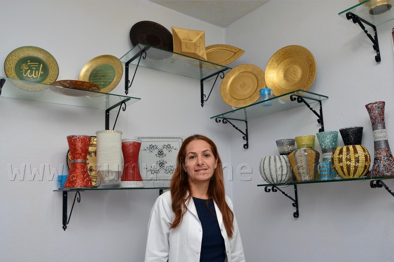 Gümüşhaneli Kadınlardan Cama Altın Dokunuş 6