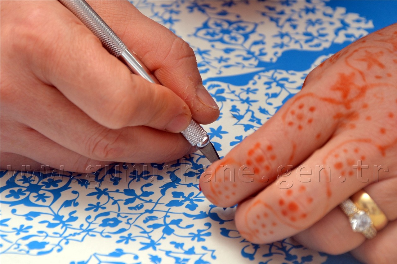 Gümüşhaneli Kadınlardan Cama Altın Dokunuş 9