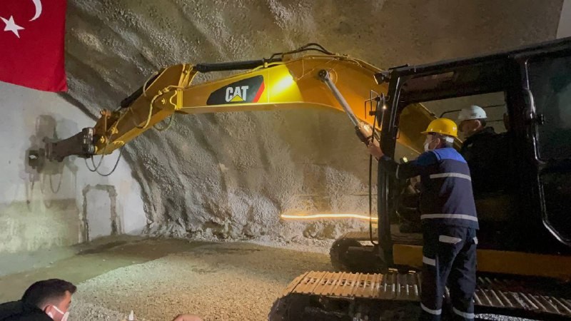 Zigana tünelinde ışık görme töreni düzenlendi 1