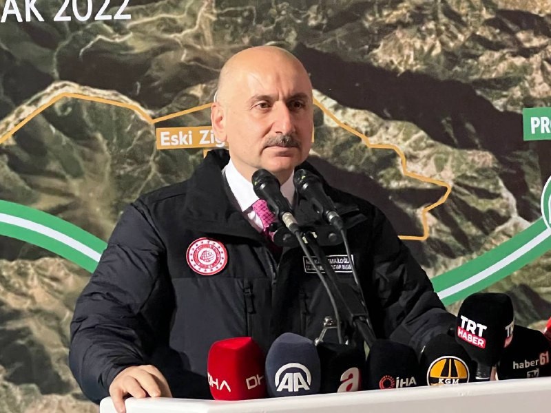 Zigana tünelinde ışık görme töreni düzenlendi 2