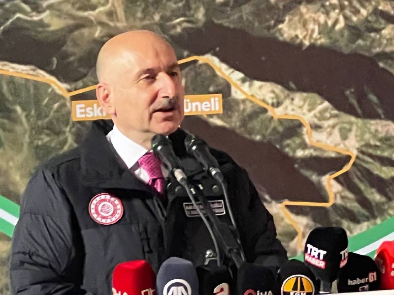 Zigana tünelinde ışık görme töreni düzenlendi 3