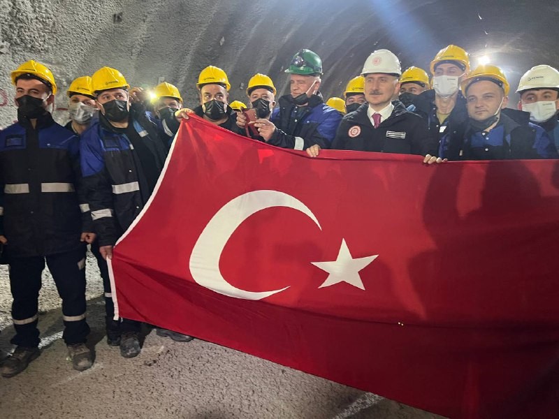 Zigana tünelinde ışık görme töreni düzenlendi 14